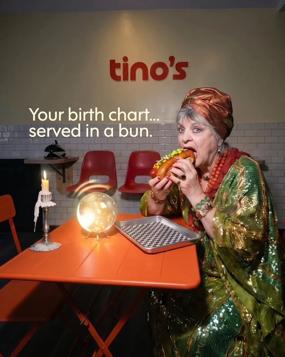 Image from the TINOS Restaurant project portfolio