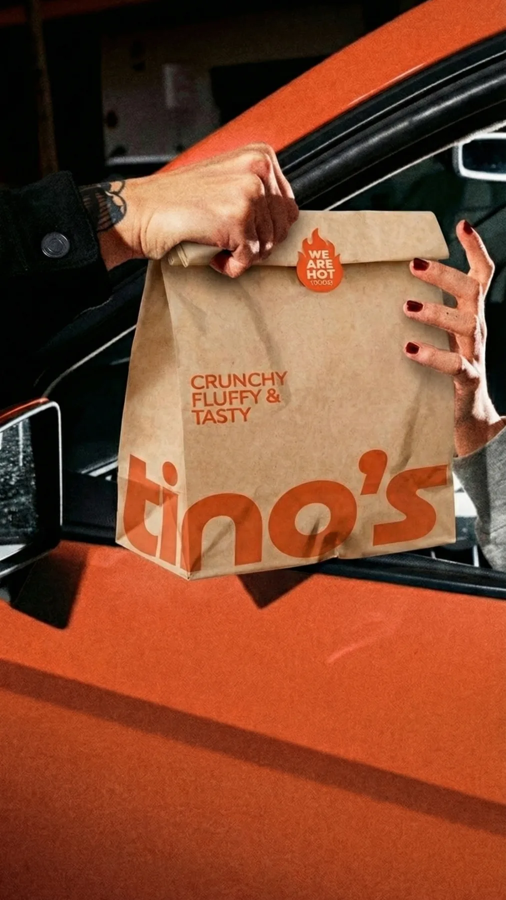 Image from the TINOS Restaurant project portfolio