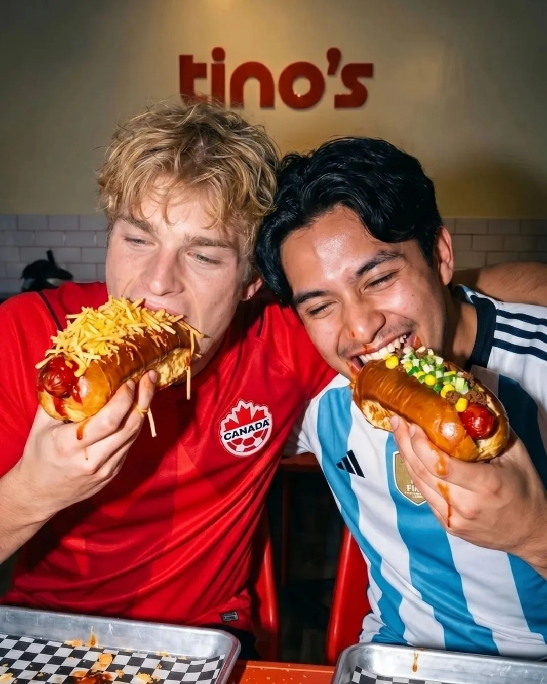 Image from the TINOS Restaurant project portfolio